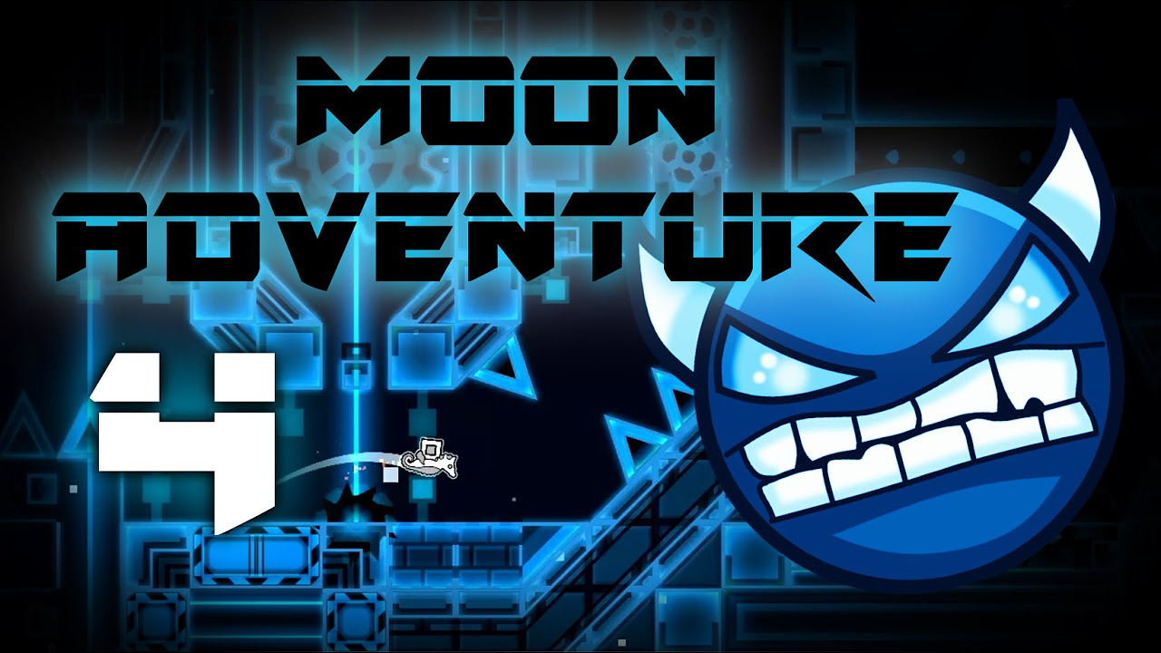 Geometry Dash Moon Adventure