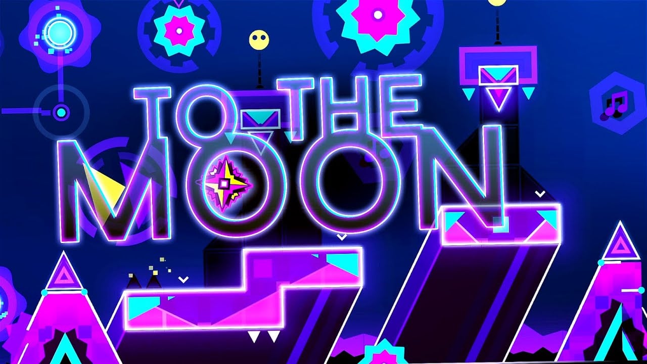 Geometry Dash To The Moon