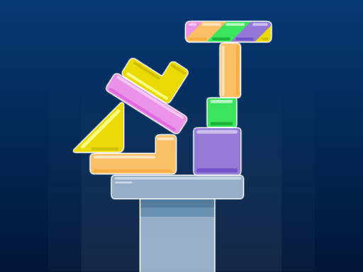 Play Geometry Tower Game