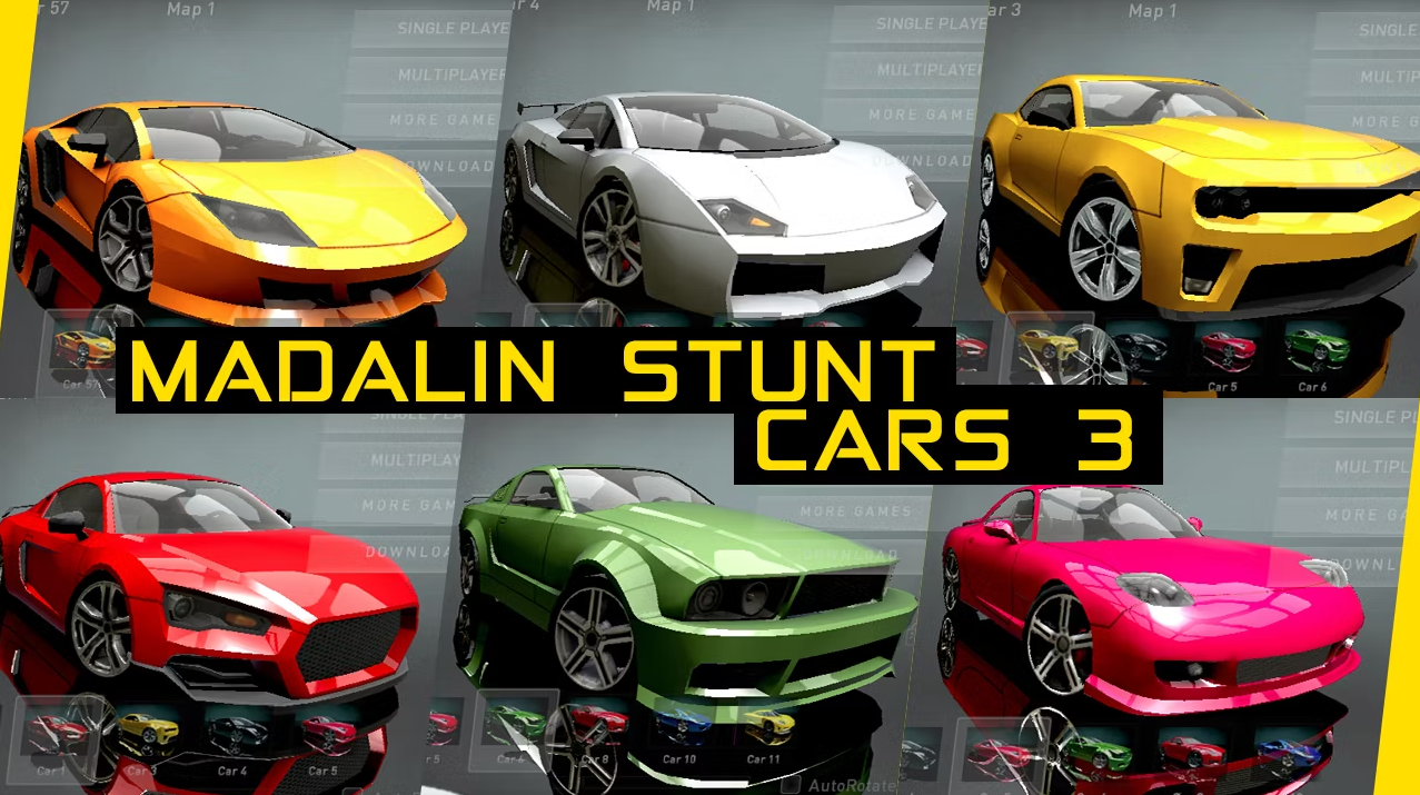 Madalin Stunt Cars 3: The Ultimate Stunt Simulator