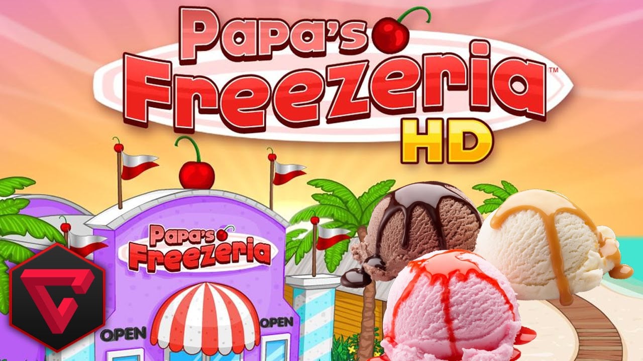 Papa's Freezeria - serve desserts in record time at GoGy games