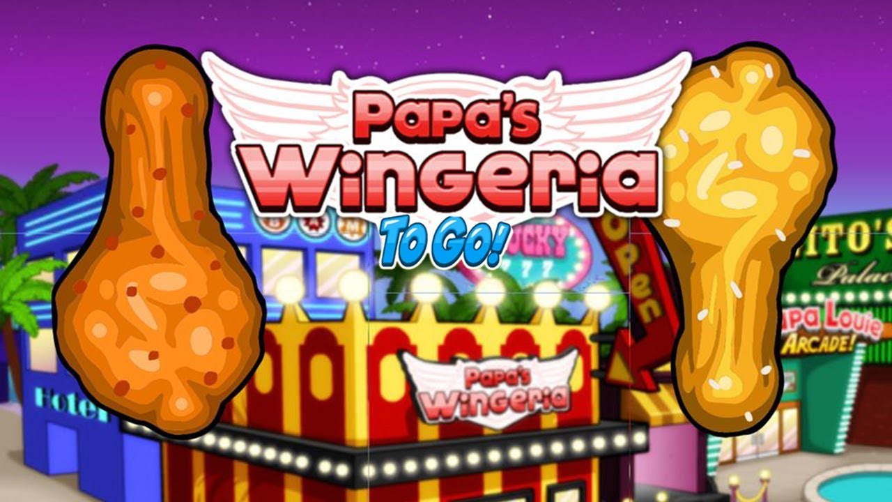 i figured out how to play papa's games in 2021 and gave greg 1,200 chicken  wings on papa's wingeria 