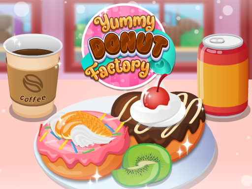 Play Yummy Donut Factory Game