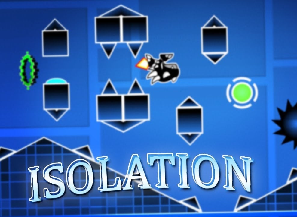 Play Geometry Dash Isolation Game