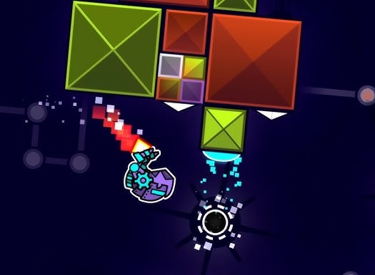 Play Geometry Dash Planet Bleed Game