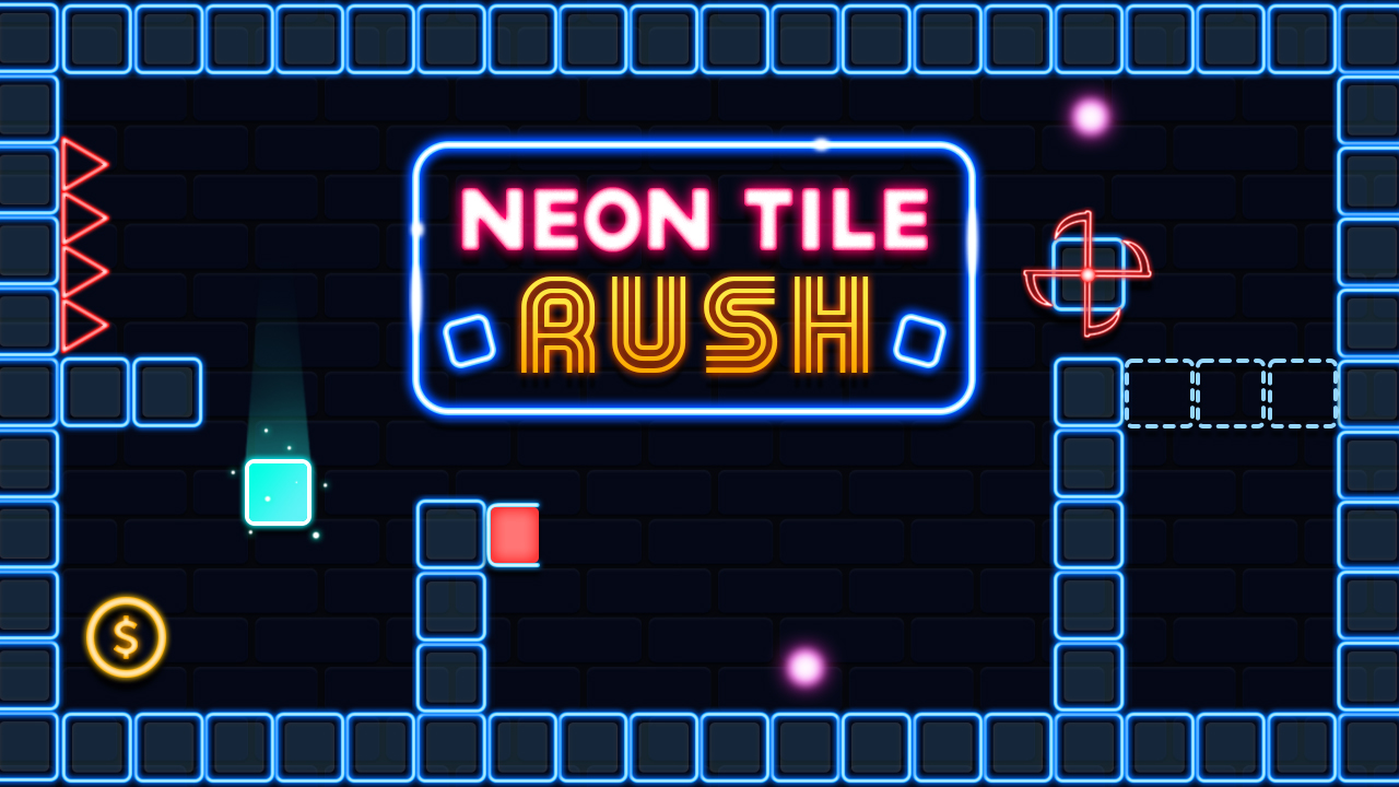 Neon Tile Rush
