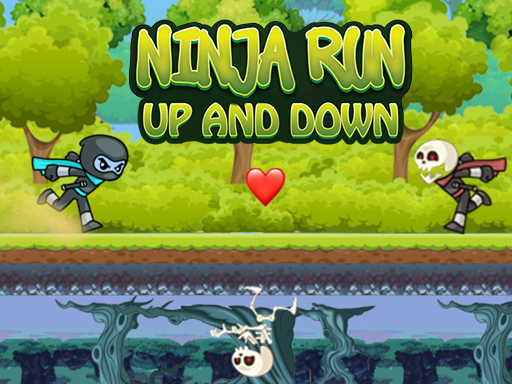 Play Ninja Run Up and Down Game