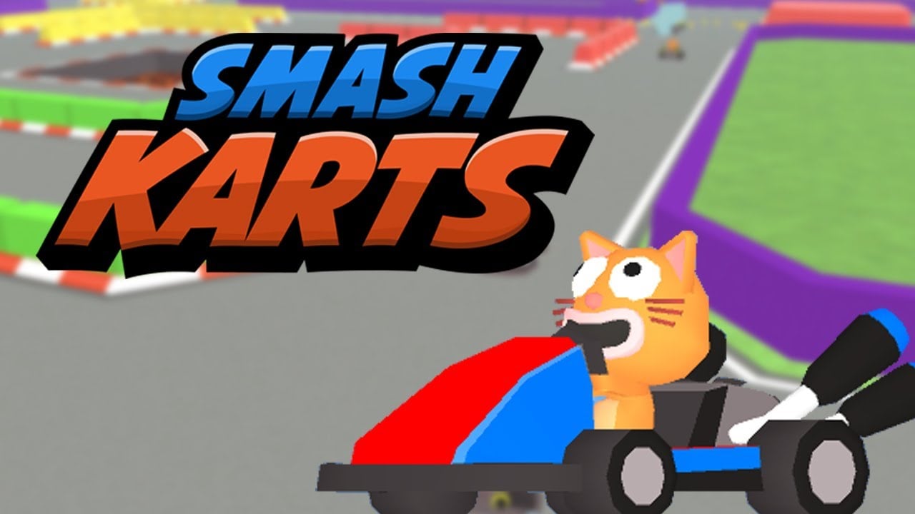 Using All the Cat Characters in Smash Karts 